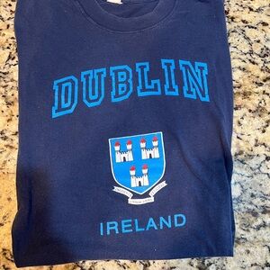 Dublin Ireland Navy Blue T-Shirt